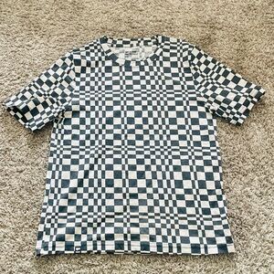 Mons Royale icon tee XS Checkered Women's